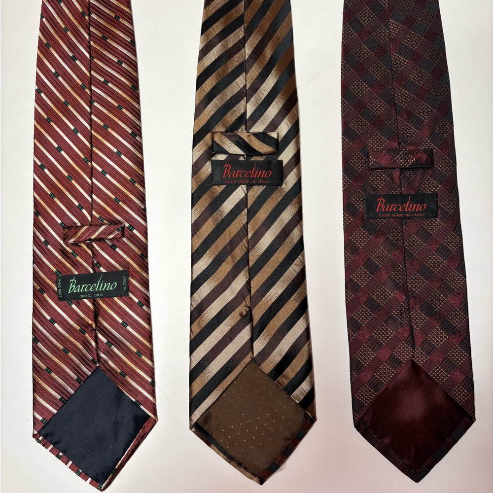 3 Barcelino ties